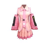Womens Anime Cosplay Costume JK Sailor Dress High School Uniform Halloween Full Set (L, ALL Pink)