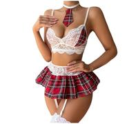 Women's Anime French Maid Dress Women's Erotic Apparel Anime Cosplay Outfits Girls Cute Maid Costume Outfit Set French Apron Adult Dress Set Sexy Lingerie For Women Sets