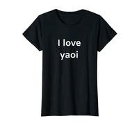 Womens Anime I love yaoi T-Shirt