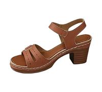 Women'S Ankle Strap Block Low Heel Sandal, Women Breathable Open Toe Low Wedge Sandals, Slip On Wide Fit Sandals Comfortable Lightweight Shoes For Dressy Work Date Wedding Party