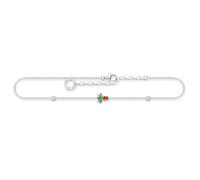 Women's Anklet Pineapple Silver Ak0022-166-7-L27V, female, THOMAS SABO, Bracelets, Gray, ONE SIZE, Accessories ONE SIZE