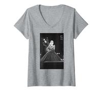Women's Annie Lennox Performing Live Freddie Mercury Concert 1992 V-Neck T-Shirt