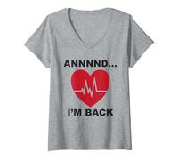 Women's Annnnd…I’m Back V-Neck T-Shirt