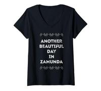 Womens Another Beautiful Day In Zamunda Shirt V-Neck T-Shirt
