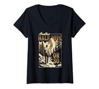 Womens Another Half Mile Or So Hiking V-Neck T-Shirt