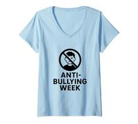 Womens Anti-Bullying Week V-Neck T-Shirt