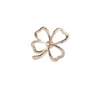 Women's anti glare brooch, four leaf clover chest flower, women's artifact accessory, fixed clothes, invisible fashion, no sew small buckle needle