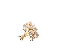 Women's anti glare brooch, four leaf clover chest flower, women's artifact accessory, fixed clothes, invisible fashion, no sew small buckle needle