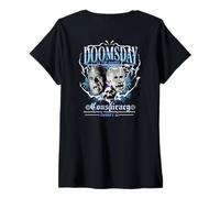 Womens Anti RFK Jr. Conspiracy Theories Unqualified Danger to All V-Neck T-Shirt