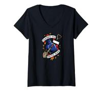 Women's Antique Bottle Digging Chasing The Pontil Scar Hunter V-Neck T-Shirt