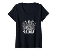 Women's Anu eath Wears The Egyptian Mythology V-Neck T-Shirt