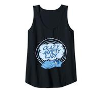 Womens Anxiety Disorder Crazy Anxiety Lady Tank Top