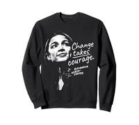 Womens AOC Political Change Sweatshirt