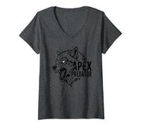 Women's Apex Wolf V-Neck T-Shirt