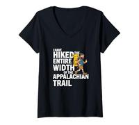Women's Appalachian Trail Hiking Gift for Hikers & Backpackers V-Neck T-Shirt