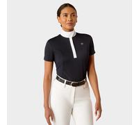 Women's Aptos Short Sleeved Show Shirt, Blue L