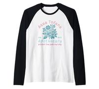 Women's Aqua Tofana Funny Raglan Baseball Tee