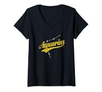 Women's Aquarius Flow of Progress V-Neck T-Shirt