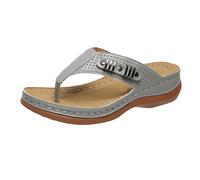 Womens Arch Support Flip Flop, Ladies Thick Soled Quick Drying Sliders, Open Toe Wide Fit Sandals, Comfortable Non-Slip Soft-Soled Shoes Relaxed Outfit for Neighborhood Casual Stroll