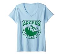 Women's Arches National Park V-Neck T-Shirt