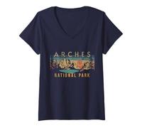 Women's Arches National Park V-Neck T-Shirt