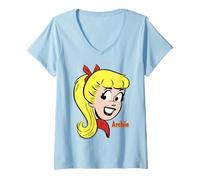 Women's Archie Comics Betty Cooper Retro Face V-Neck T-Shirt