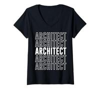 Womens Architect V-Neck T-Shirt