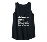 Womens Arianna Like A Normal Girl Only Cooler Queen First Name Tank Top