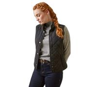 Women's Ariat Woodside Quilted Vest Noir XS