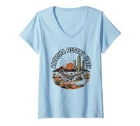 Women's Arizona Roadrunner Desert Vibes Vintage V-Neck T-Shirt