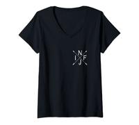 Womens Arrow Cross INFJ Shirt V-Neck T-Shirt