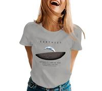 Women's Artemis II Earthset Lunar Flyby Raglan T-Shirt Apr 06 2025 Moon Far Side Space Graphic Tee for Astronomy Lovers