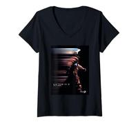 Women's Artemis Launch Back to The Moon 2026 V-Neck T-Shirt