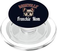 Womens Asheville Frenchie Mom Shirt French Bulldog Dog Lover PopSockets PopGrip for MagSafe