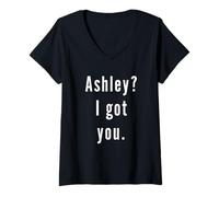 Womens Ashley? I.Got.You. V-Neck T-Shirt