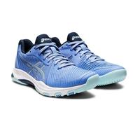 Women's ASICS Netburner Ballistic Netball Trainers Blue New Size 7.5