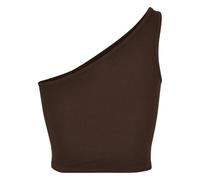 Women's asymmetrical crop top Urban Classics Marron 3XL