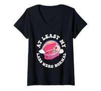 Womens at Least My Labs were Normal Quote V-Neck T-Shirt