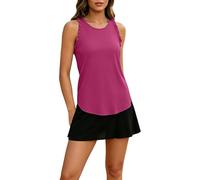 Women's Athletic Loose Fitting Tank Tops Trendy Running Sporty Sleeveless Casual Shirts Workout Basic Y2K Gym Tank Top 2026 Sports Going Out Summer Fashion Spring Cute Womens Pink