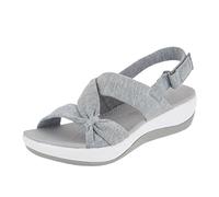 Womens Athletic Sandals Ladies Walking Hiking Sandal Open Toe Sandals Orthopedic Shoes With Arch Support Casual Wedge Sandal Ladies Wide Fit Shoes Slides Summer Platform Slippers