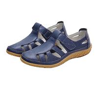Womens Athletic Sandals Sale Clearance, Ladies Walking Hiking Sandals Closed Toe Sandals Fisherman Sandal Hollow out Shoes Casual Wedge Sandals Hook Loop Strap Beach Sandals Wide Fit Slippers Slider