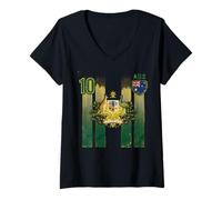 Women's Australia Tshirt Aussi Australian Outback Down Under Sydney V-Neck T-Shirt