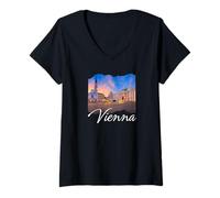 Womens Austria Vienna V-Neck T-Shirt