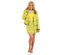 Women's Authentic Clueless Cher Fancy Dress Costume Large