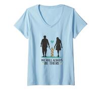 Womens Autism Awareness Puzzle Teacher Women Kid Acceptance Autism V-Neck T-Shirt
