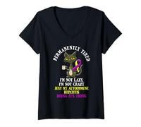 Women's Autoimmune Hepatitis Warrior V-Neck T-Shirt
