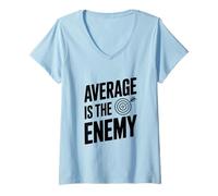Women's Average is The Enemy V-Neck T-Shirt
