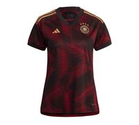 Women's Away Football Shirt Black 2022-2023 Germany Soccer Sport Jersey T-Shirt