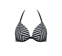 Women's backless bikini top Lisca Bondi Beach Noir 95E