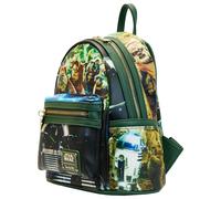 Loungefly Mini Backpack Star Wars Scenes Return of the Jedi Official Green One Size